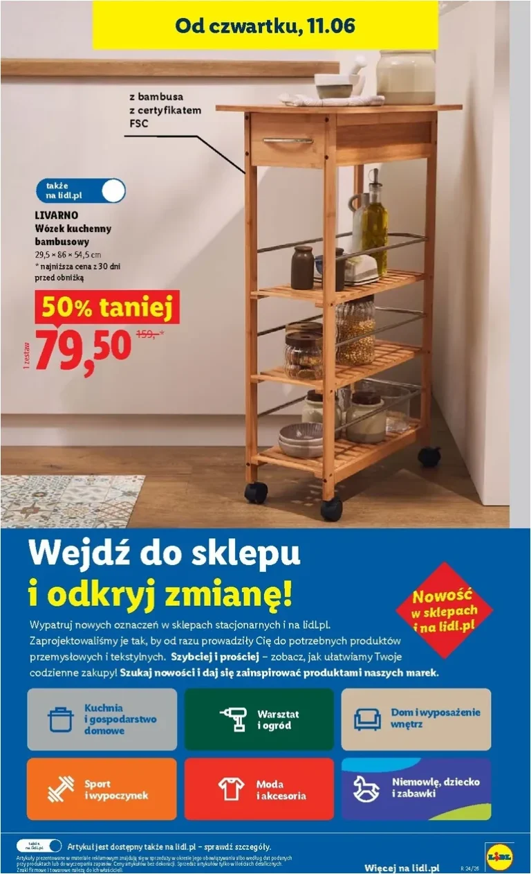 Akční leták Lidl Polsko platný od 11.06.2026 - strana 39