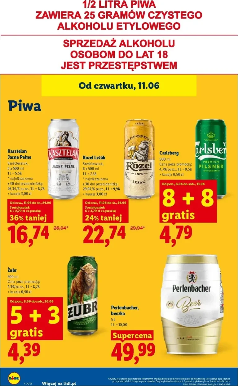 Akční leták Lidl Polsko platný od 11.06.2026 - strana 70