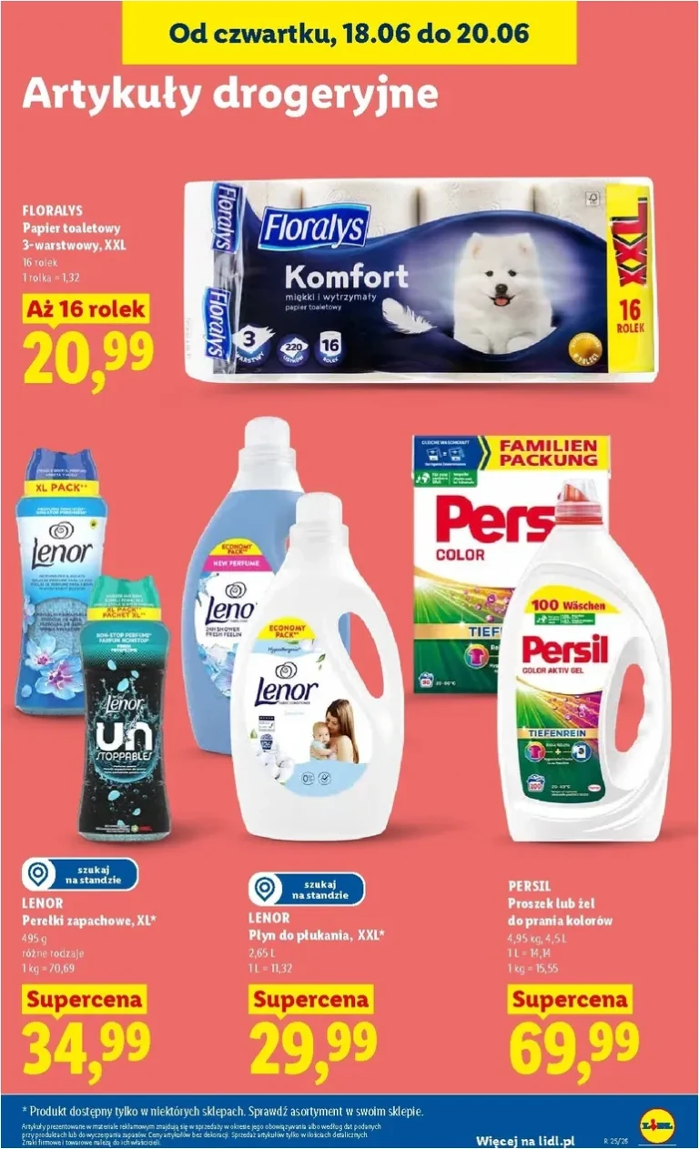 Akční leták Lidl Polsko platný od 18.06.2026 - strana 85