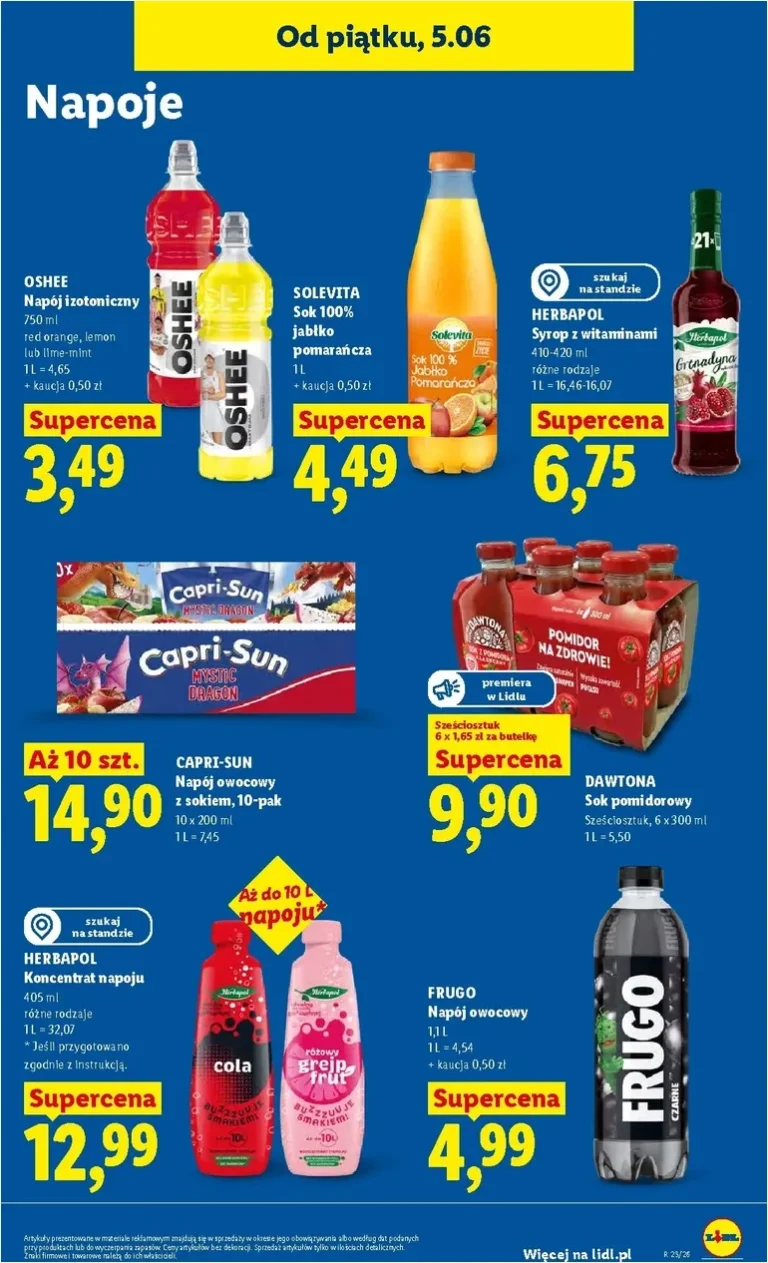 Akční leták Lidl Polsko platný od 05.06.2026 - strana 67