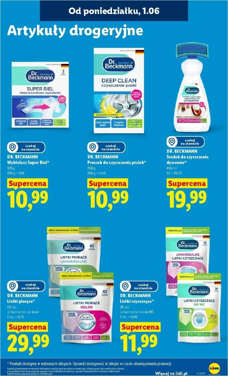 Akční leták Lidl Polsko platný od 01.06.2026 - strana 105