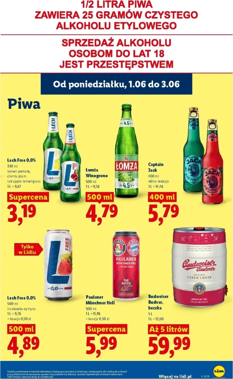 Akční leták Lidl Polsko platný od 01.06.2026 - strana 89