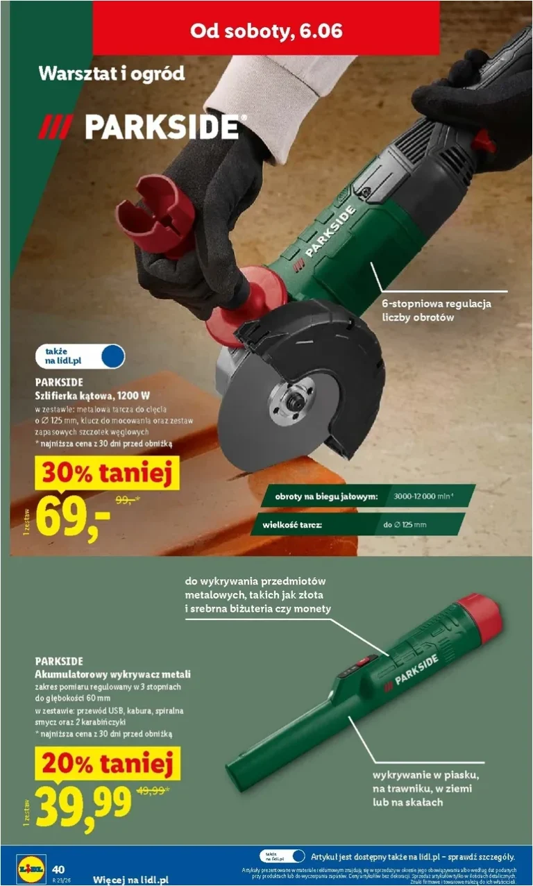 Akční leták Lidl Polsko – Katalog ważny platný od 01.06.2026 - strana 44