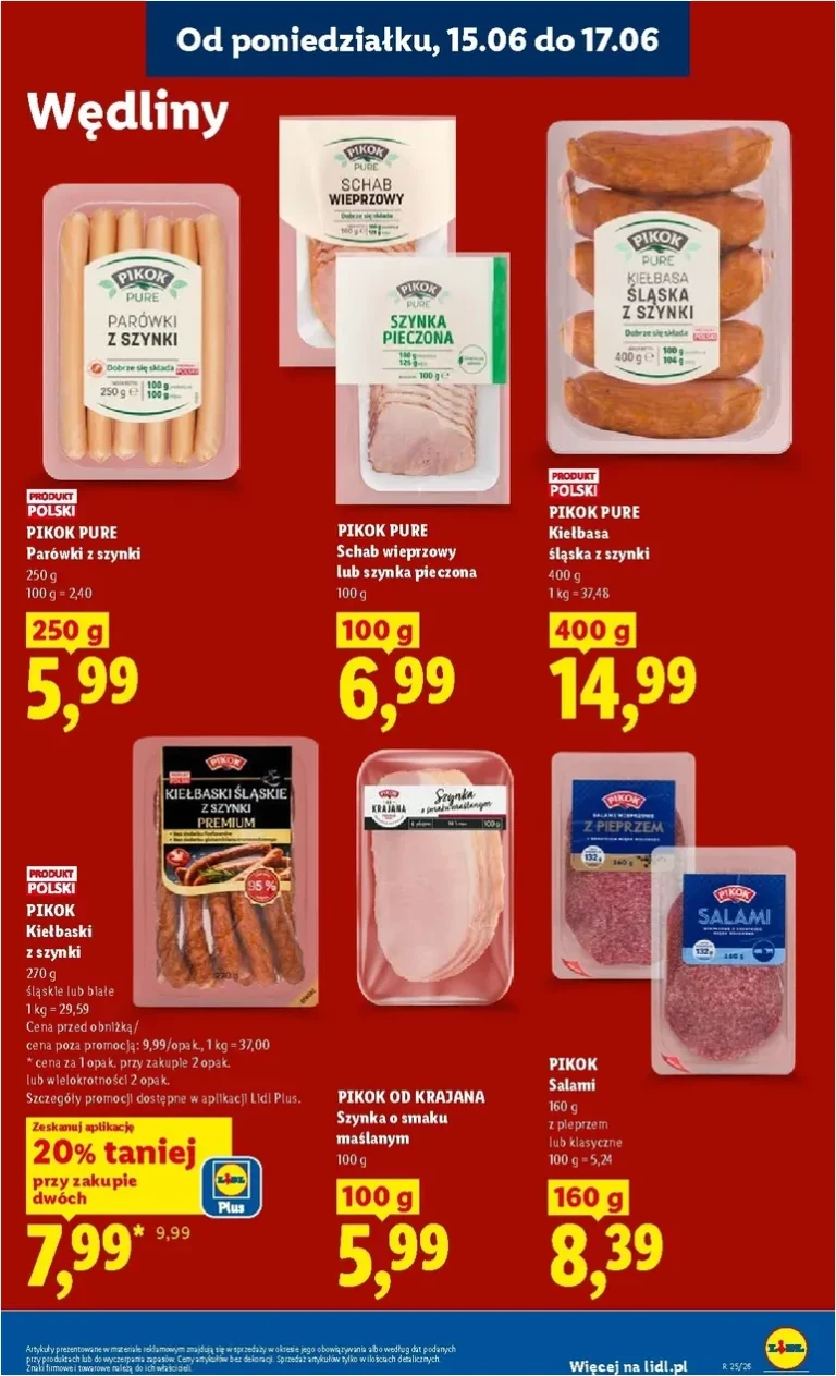 Nejnovější Lidl Polsko – Gazetka ważna od 15.06 do 17.06 leták platný od 15.06.2026 ⭐ - strana 61