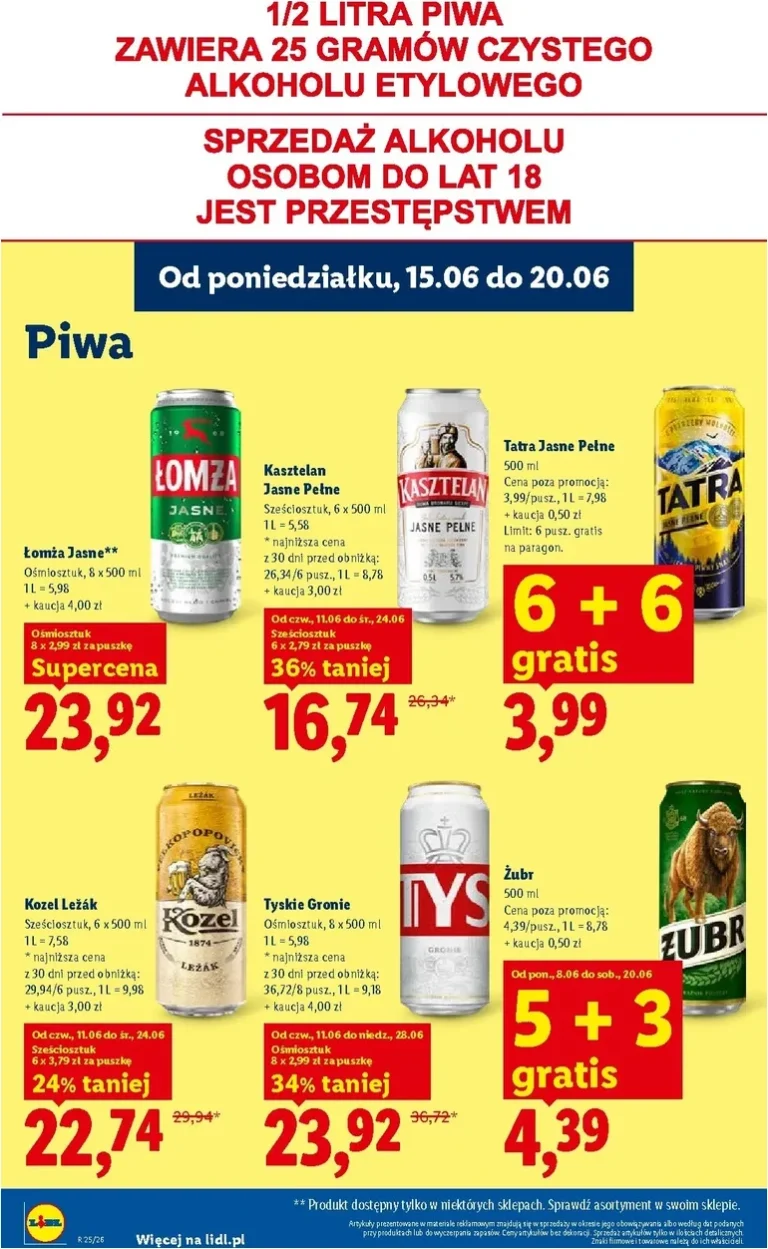 Nejnovější Lidl Polsko – Gazetka ważna od 15.06 do 17.06 leták platný od 15.06.2026 ⭐ - strana 78