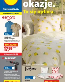 Nejnovější Lidl Polsko – Katalog Okazji leták platný od 15.06.2026 ⭐
