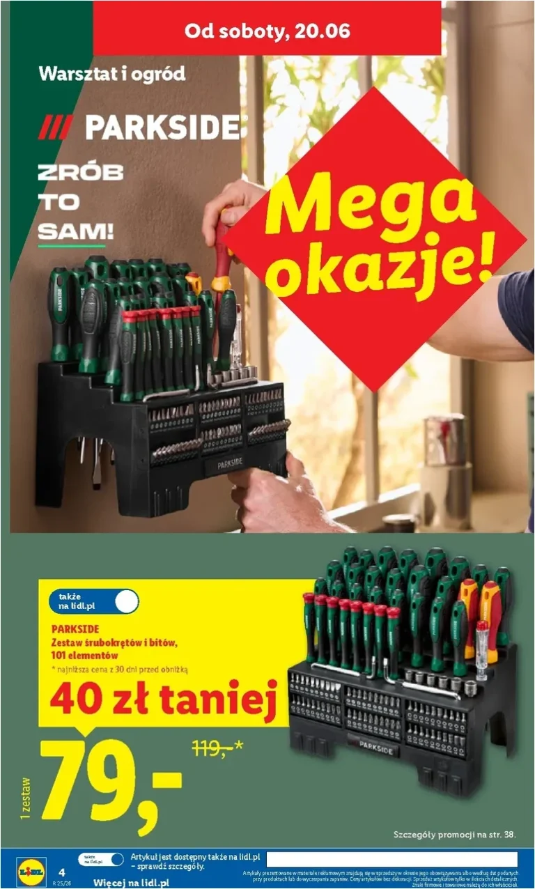 Nejnovější Lidl Polsko – Katalog Okazji leták platný od 15.06.2026 ⭐ - strana 4