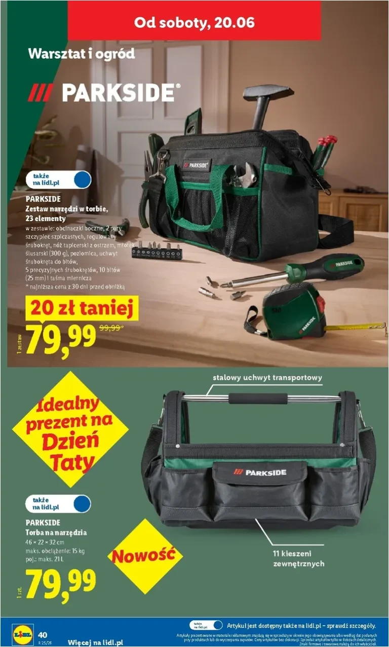 Nejnovější Lidl Polsko – Katalog Okazji leták platný od 15.06.2026 ⭐ - strana 46
