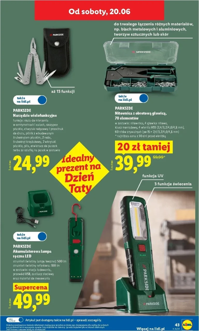Nejnovější Lidl Polsko – Katalog Okazji leták platný od 15.06.2026 ⭐ - strana 49