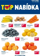 Akční leták Makro – TOP ovoce a zelenina platný od 08.06.2026
