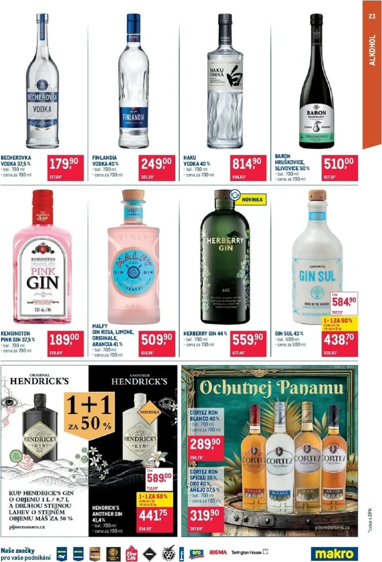 Akční leták Makro – Pro milovníky jídla platný od 03.06.2026 - strana 23