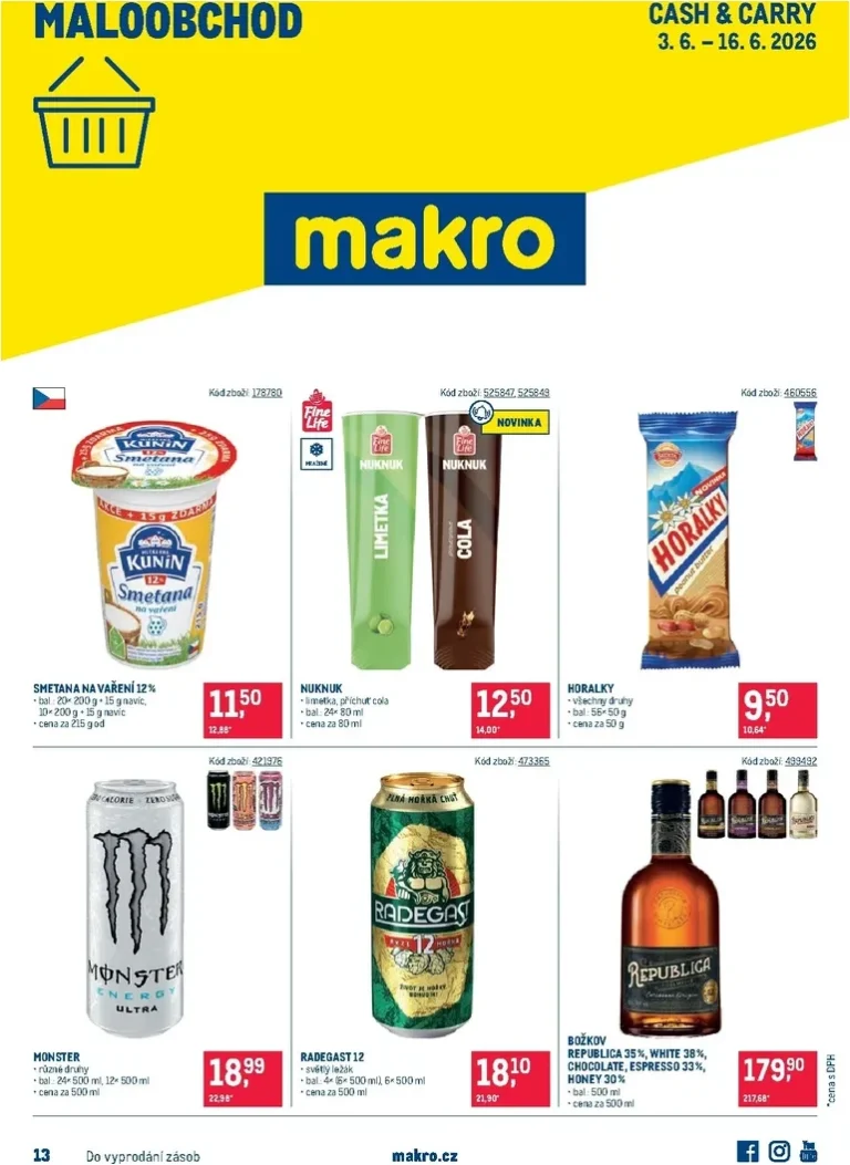 Akční leták Makro – Maloobchod platný od 03.06.2026 - strana 1