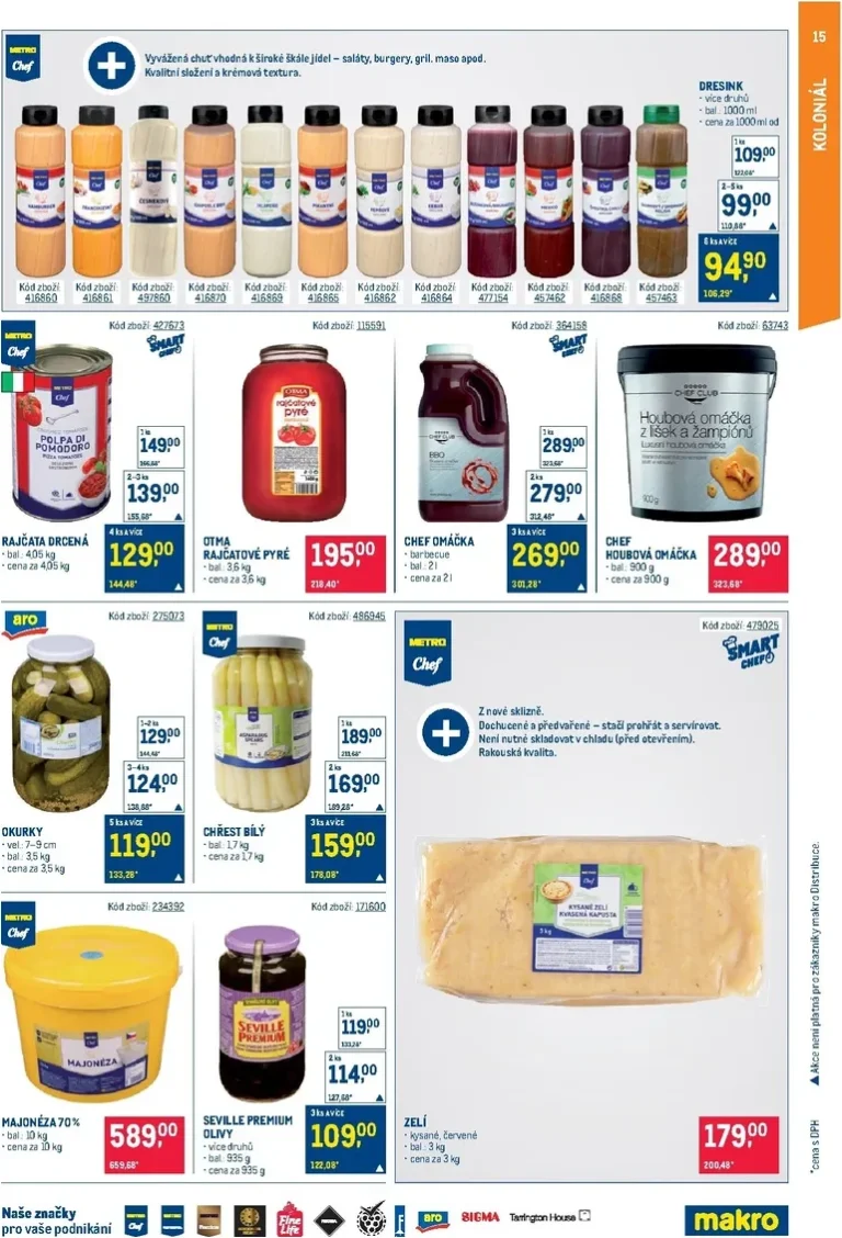 Akční leták Makro – Gastronomie platný od 03.06.2026 - strana 15