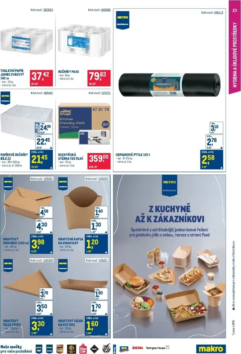 Akční leták Makro – Gastronomie platný od 03.06.2026 - strana 23