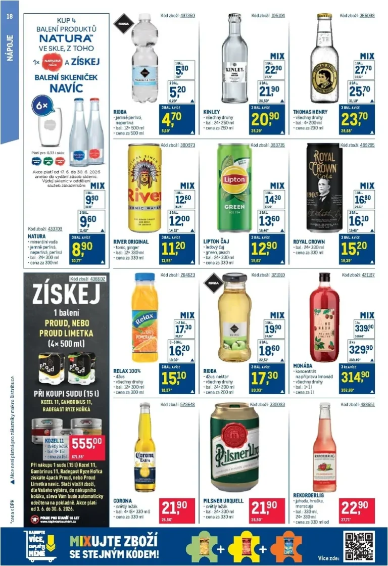 Akční leták Makro – Gastronomie platný od 17.06.2026 - strana 18