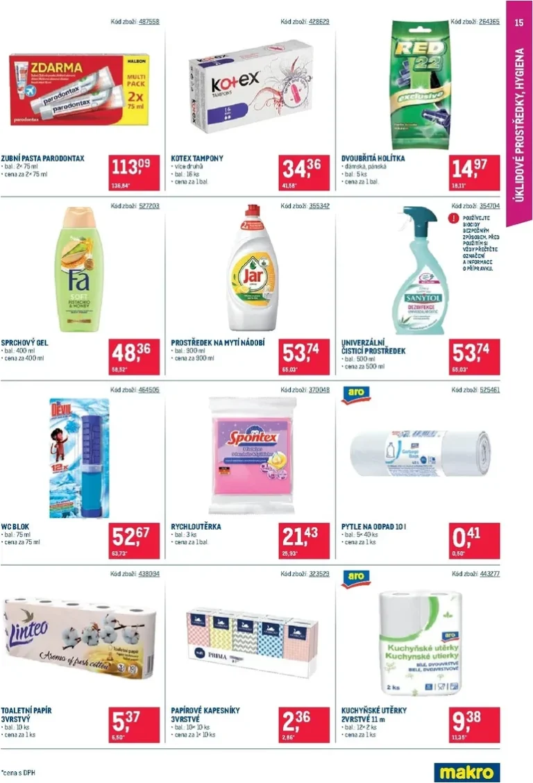 Akční leták Makro – Maloobchod – Distribuce platný od 02.06.2026 - strana 15