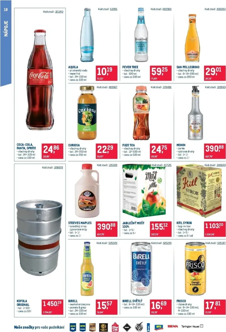 Akční leták Makro – Gastronomie – Distribuce platný od 02.06.2026 - strana 18