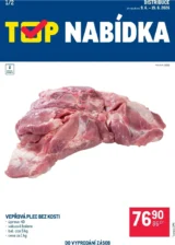 Akční leták Makro – TOP maso – Distribuce platný od 09.06.2026