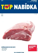 Akční leták Makro – TOP nabídka masa distribuce platný od 16.06.2026