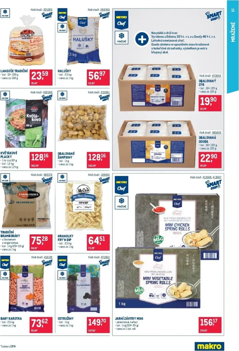 Akční leták Makro – Gastronomie distribuce platný od 16.06.2026 - strana 11