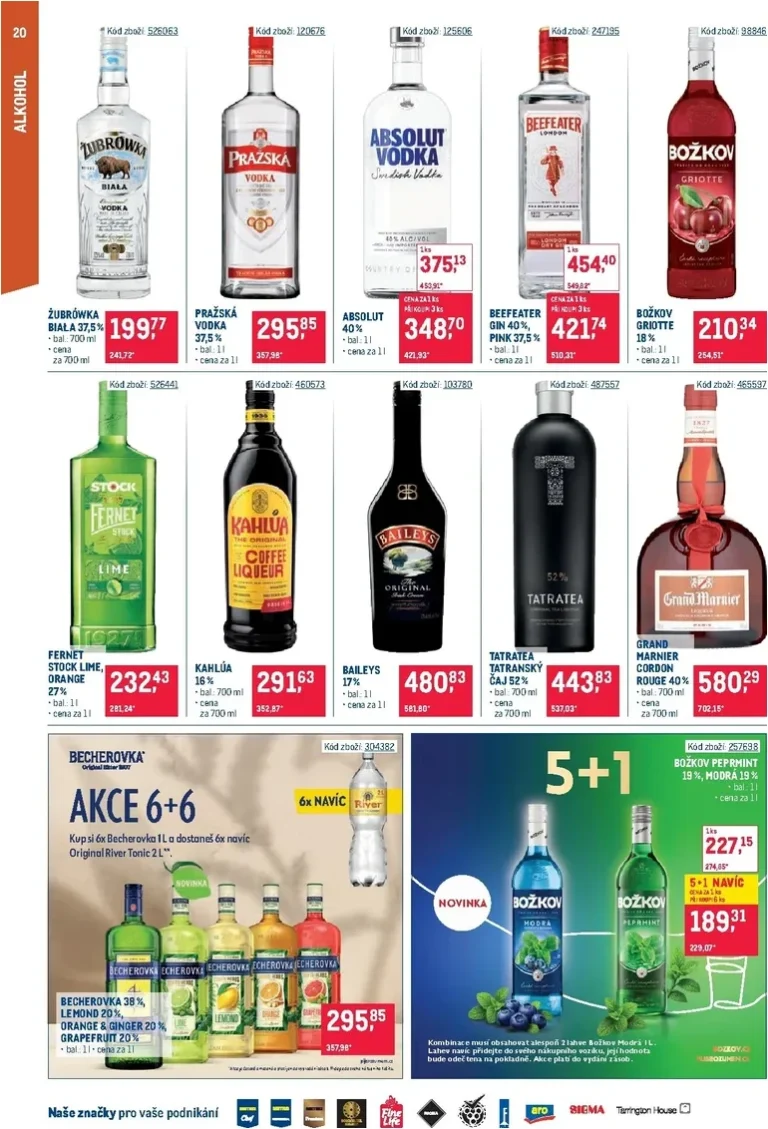 Akční leták Makro – Gastronomie distribuce platný od 16.06.2026 - strana 20