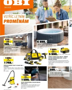 Akční leták OBI platný od 01.06.2026