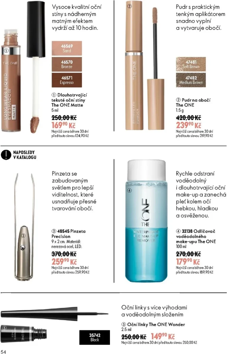 Akční leták Oriflame platný od 17.06.2026 - strana 54