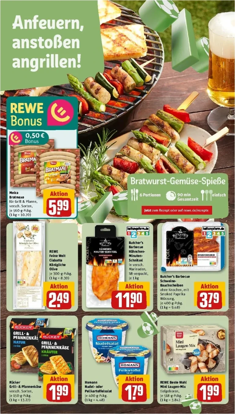 Akční leták REWE Německo platný od 08.06.2026 - strana 4