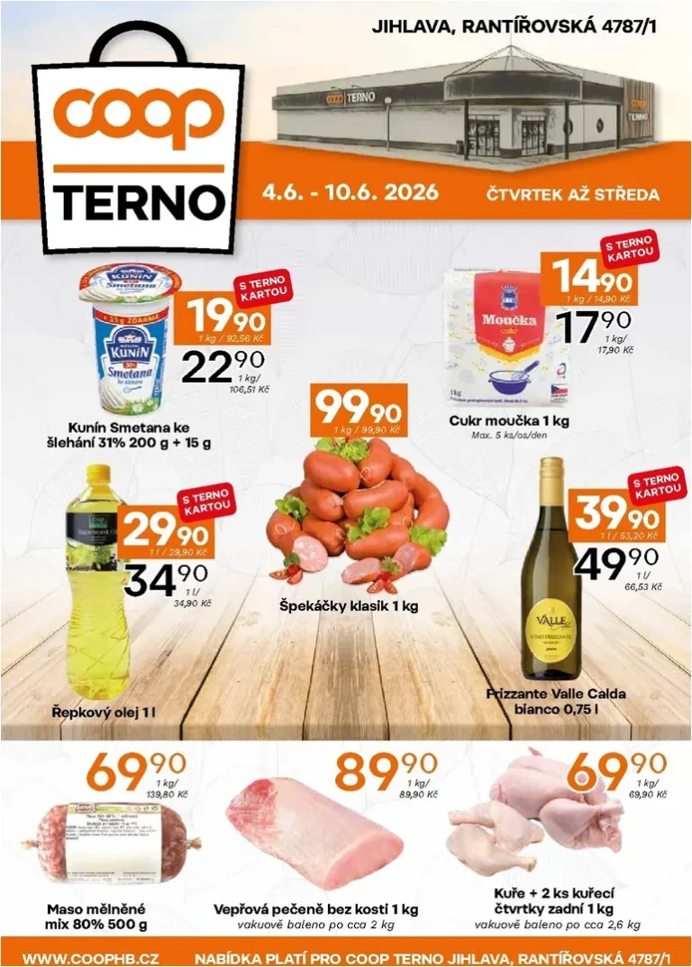 Akční leták Terno – Coop platný od 04.06.2026 - strana 1