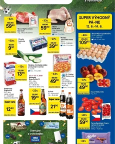 Nejnovější Tesco supermarket leták platný od 10.06.2026 ⭐