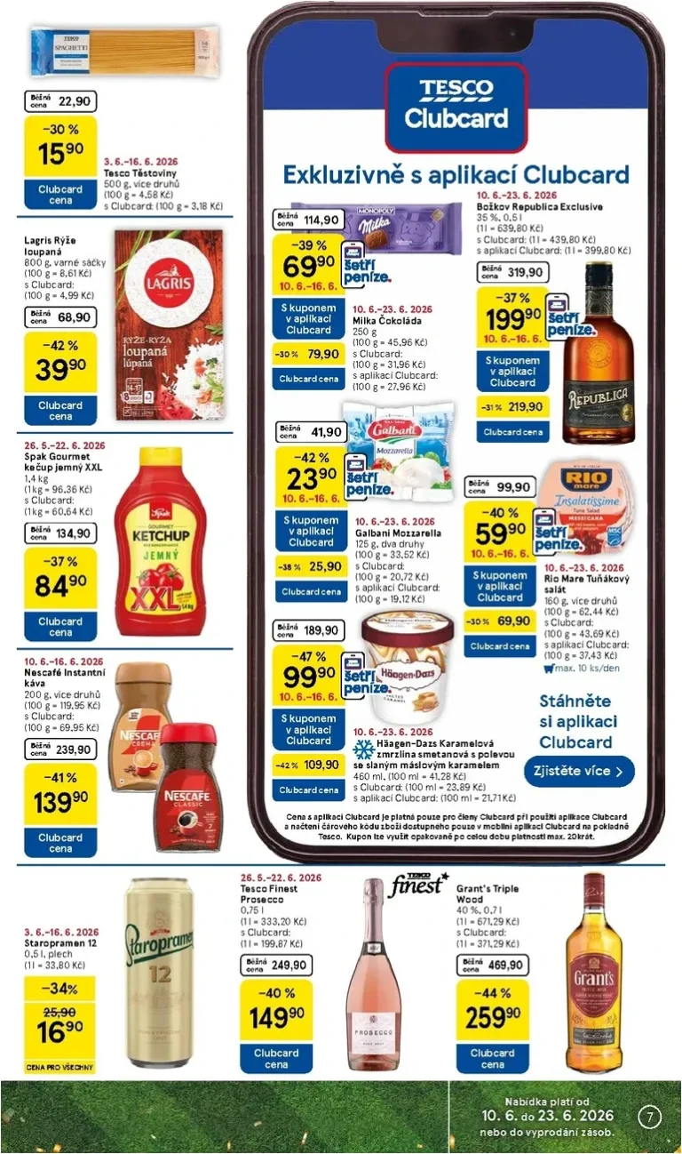 Nejnovější Tesco supermarket leták platný od 10.06.2026 ⭐ - strana 7