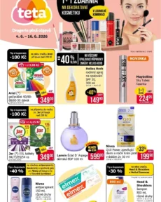 Akční leták Teta drogerie platný od 04.06.2026