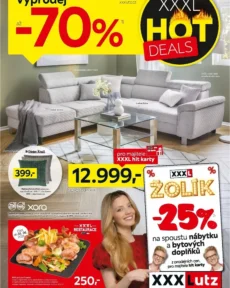Akční leták XXXLutz – XXXL výprodej platný od 08.06.2026